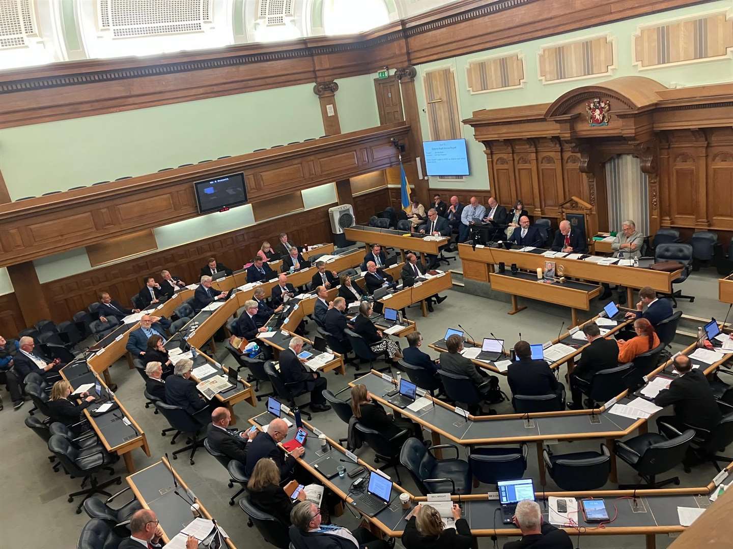 KCC full council meeting at Sessions House, Maidstone