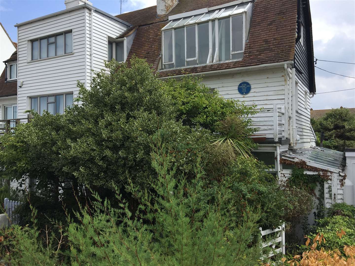 Star Wars and Hammer Horror actor Peter Cushing's former home near Island Wall in Whitstable