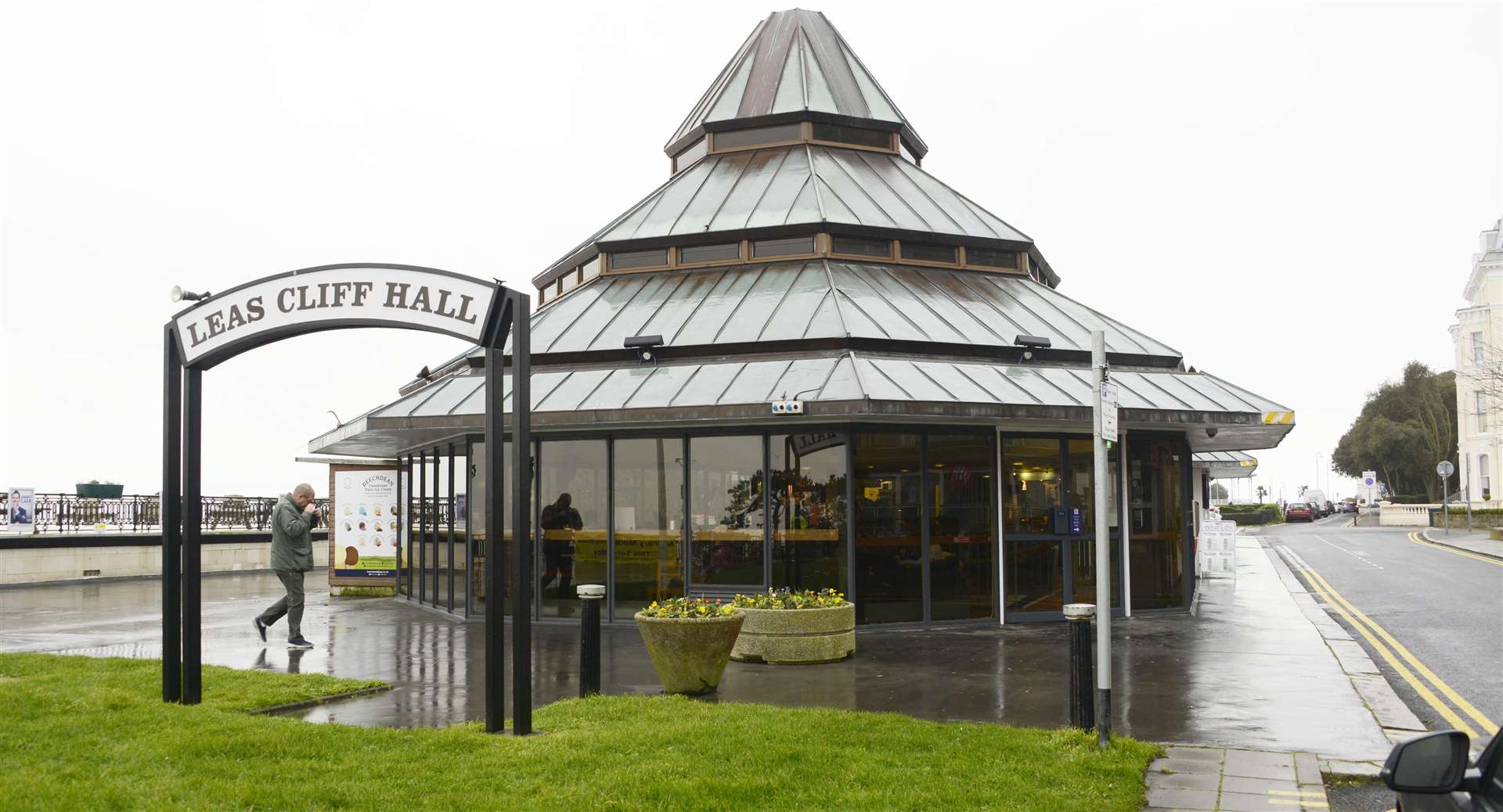 Folkestone's Leas Cliff Hall. Picture: Paul Amos