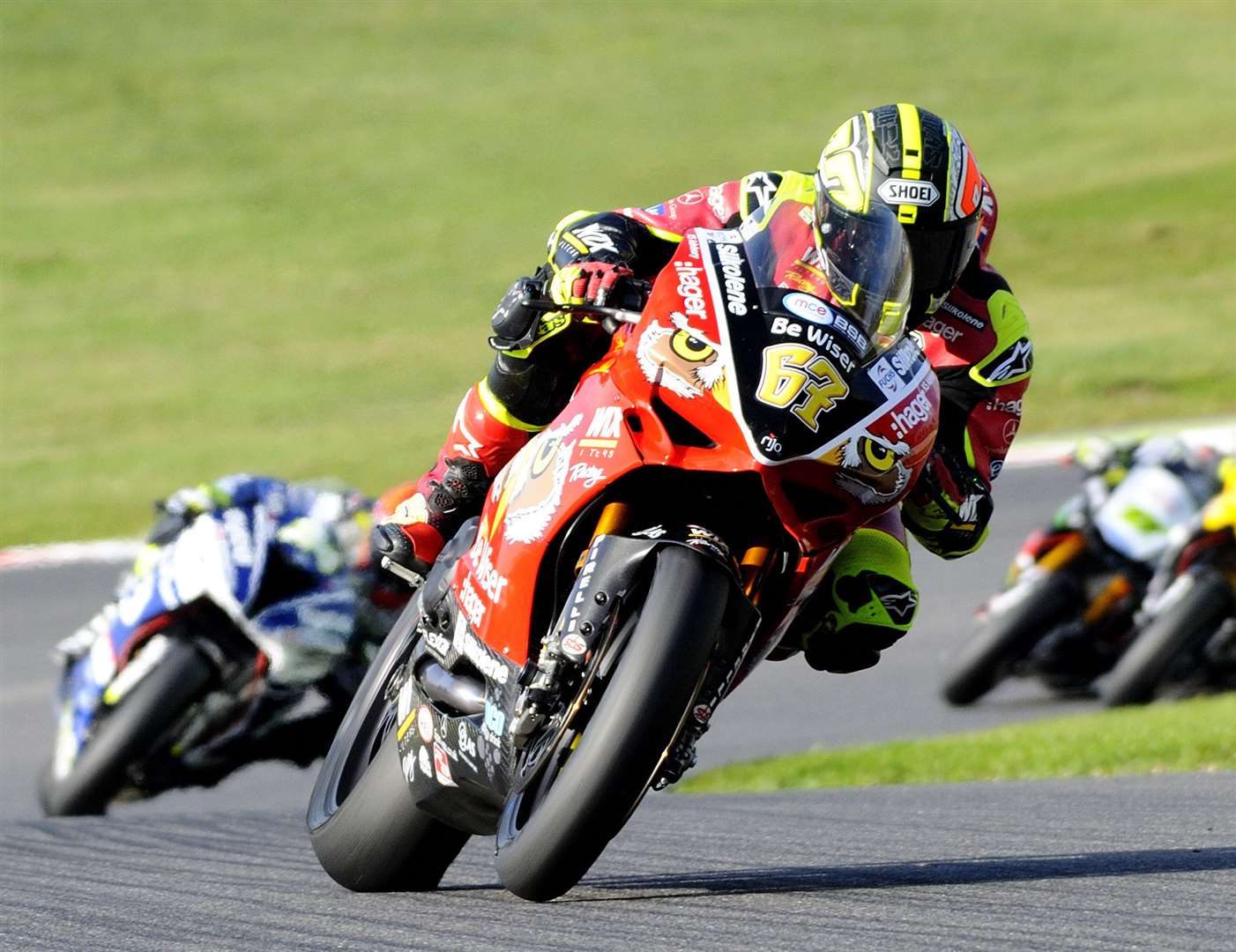 Shane Byrne starts the defence of title No.6, won at Brands Hatch last October, this weekend Picture: Simon Hildrew