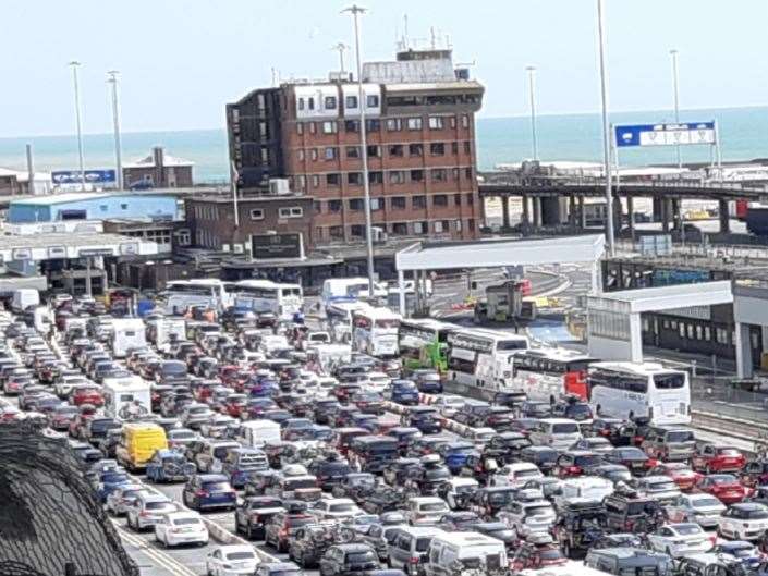 Port CEO Doug Bannister wants the traffic across Kent and the Channel to be addressed