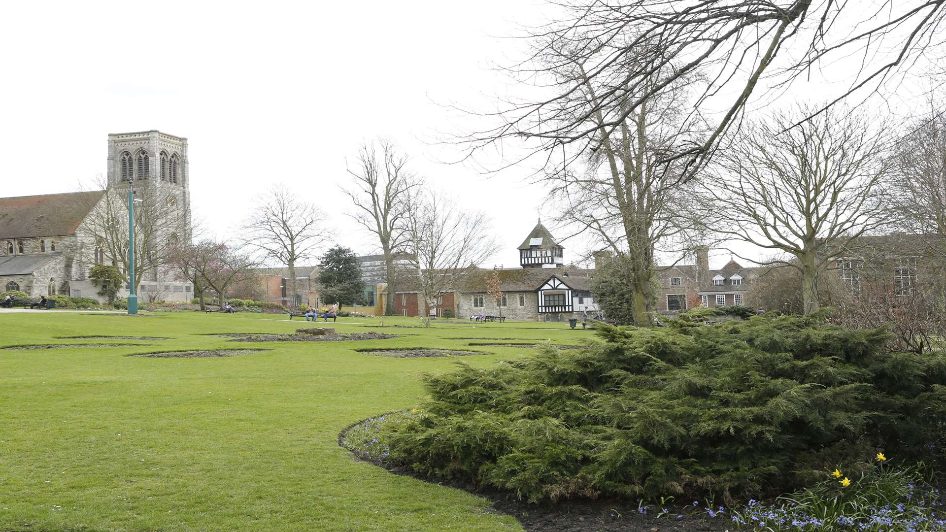 Brenchley Gardens. Stock picture.