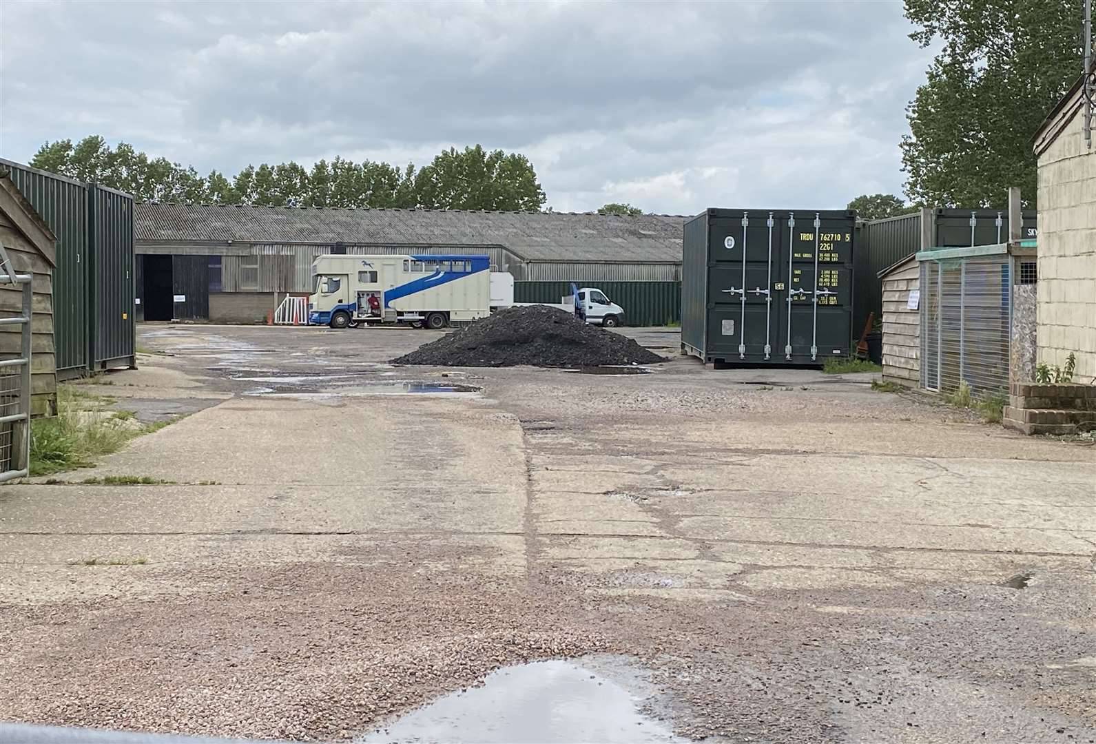 The Blue Barn Equestrian Centre goes across six acres. Picture: Barry Goodwin