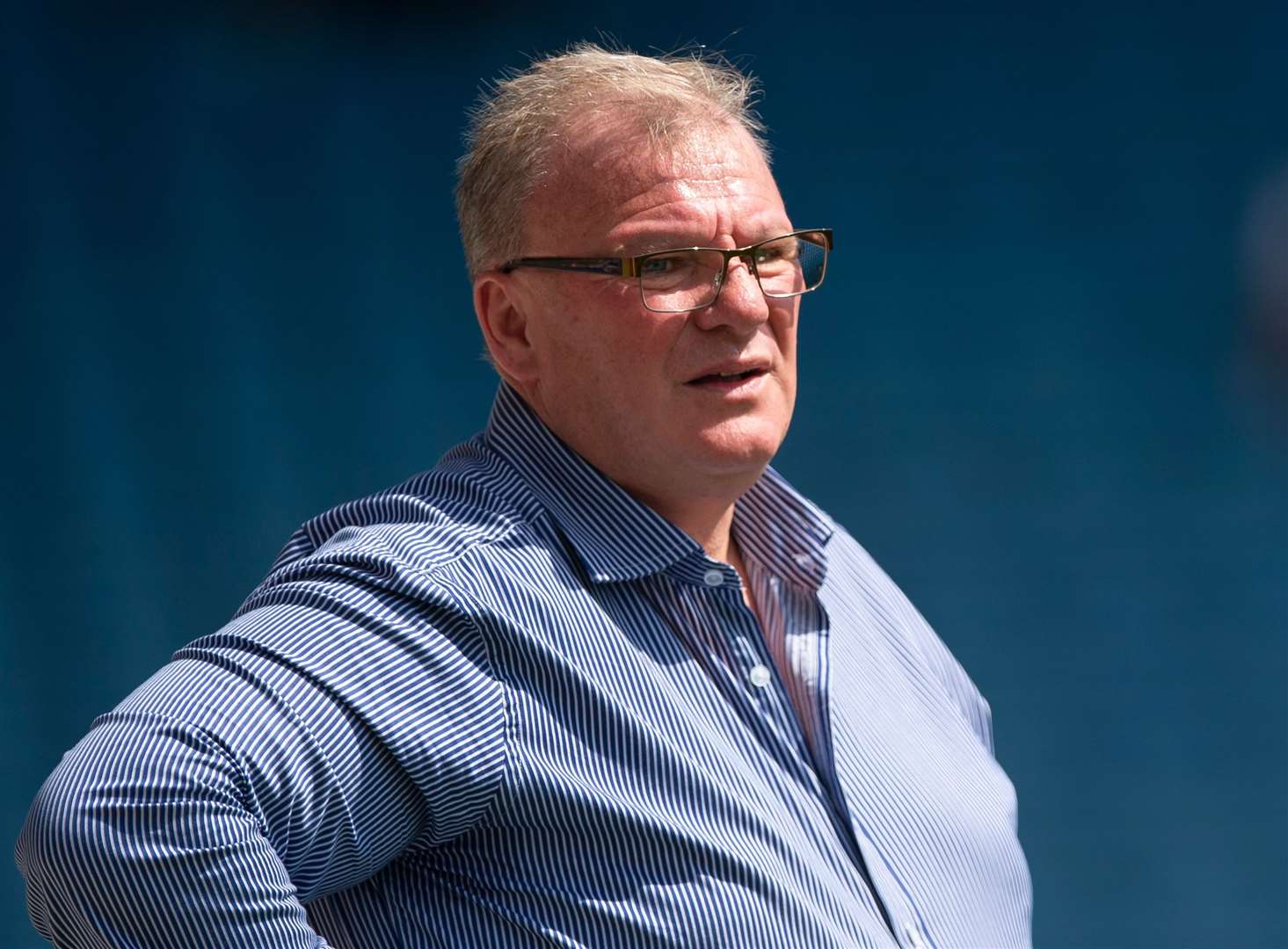 Gillingham boss Steve Evans. Picture: Ady Kerry