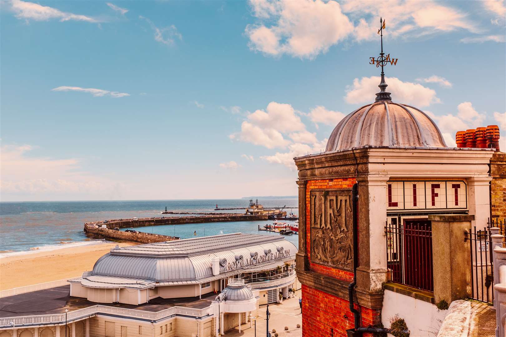 Looking out over Ramsgate Royal Harbour