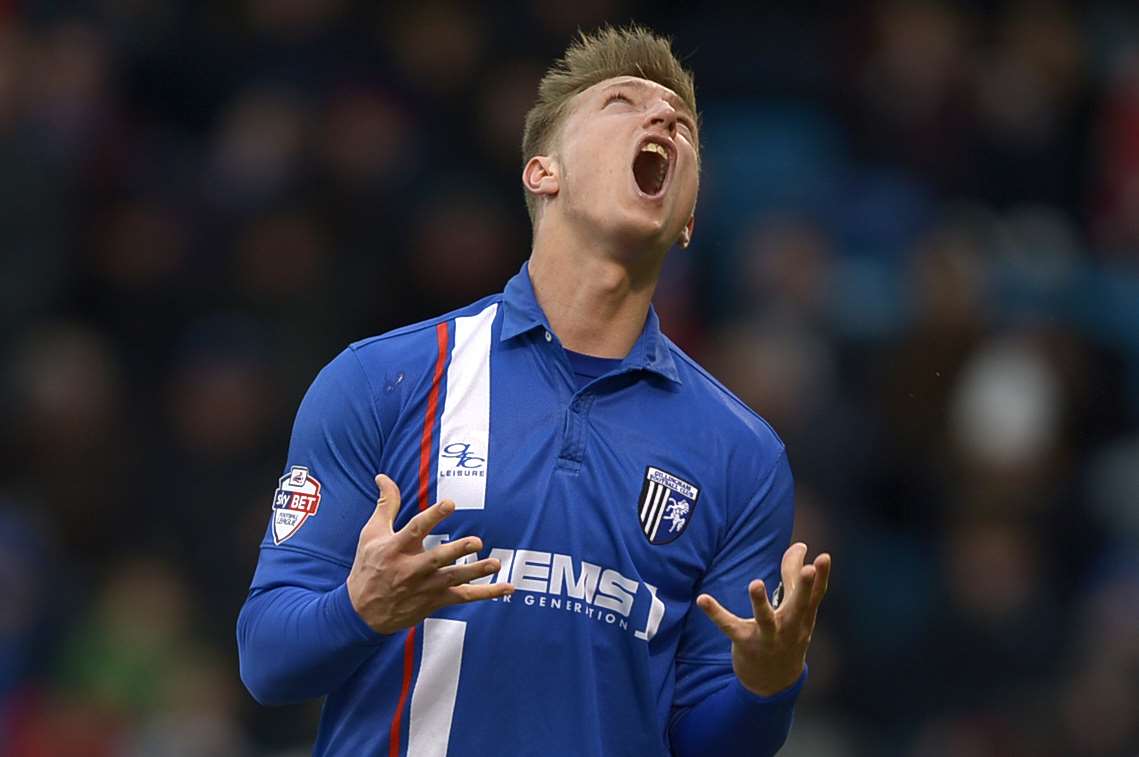 Gillingham striker Luke Norris Picture: Barry Goodwin