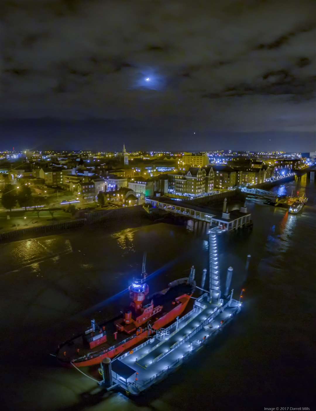 Above the Town Pier. Picture Darrell Mills