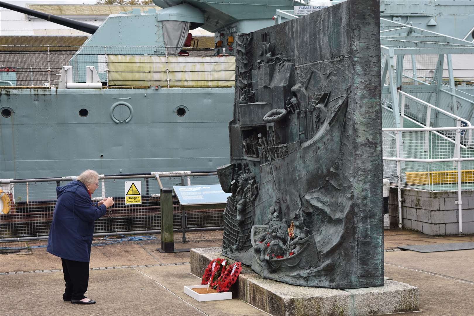 A special Armistice Day service was streamed online this year