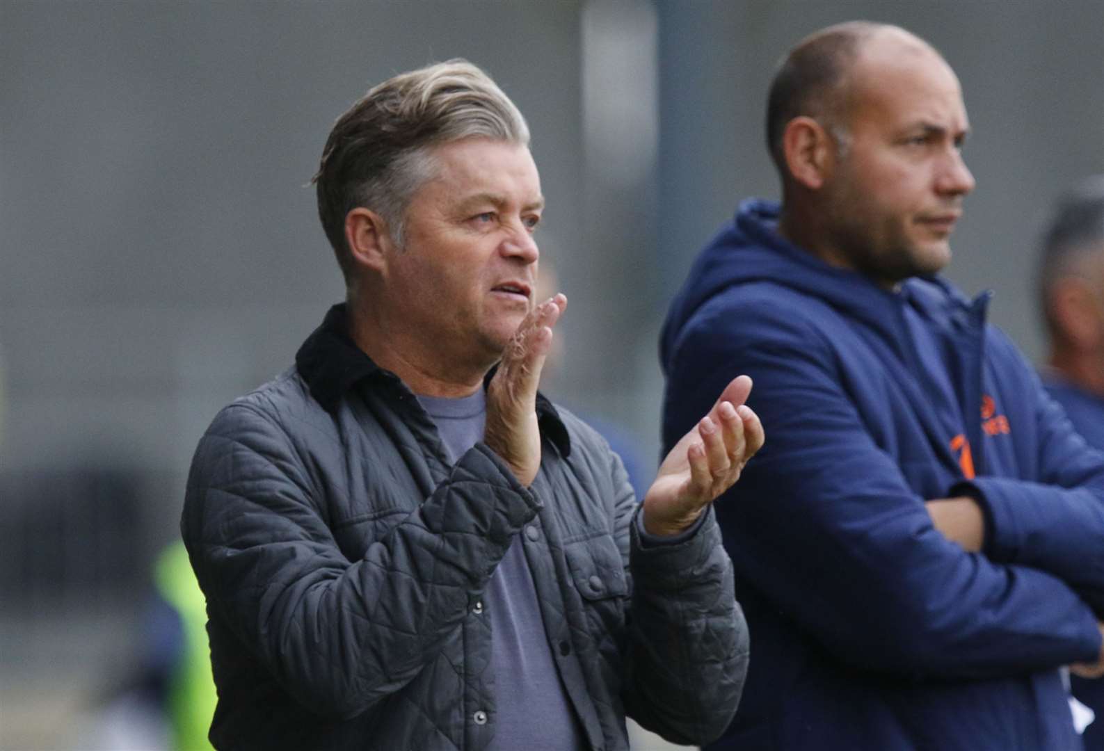 Dartford manager Steve King. Picture: Andy Jones (42745551)