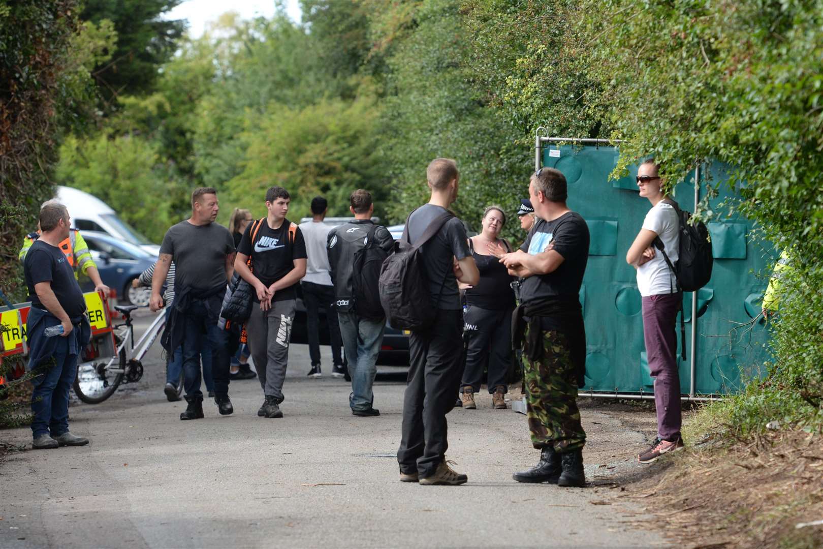 Local people have poured in to search for Lucan Dobson Picture: Chris Davey