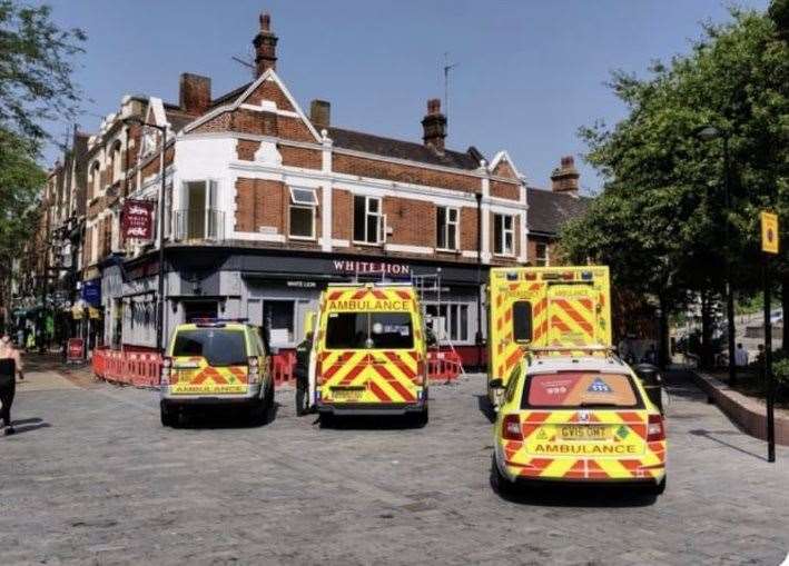 The White Lion, Chatham High Street. Picture: FutureChatham on Twitter