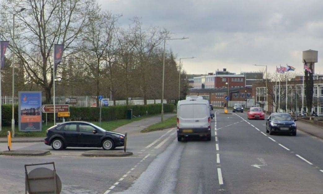 Councillors raised concerns over the junction of Willesborough Road and Crest Road. Picture: Google