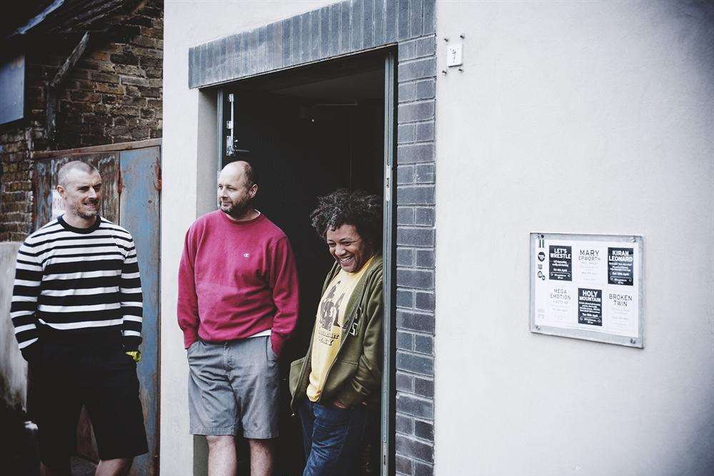 Ramsgate Music Hall partners (from left) Julian Bigg, Tim Baines and Robin Hyman.