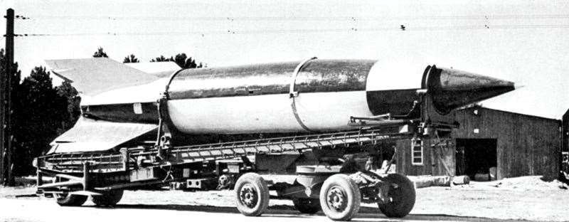 A V2 rocket