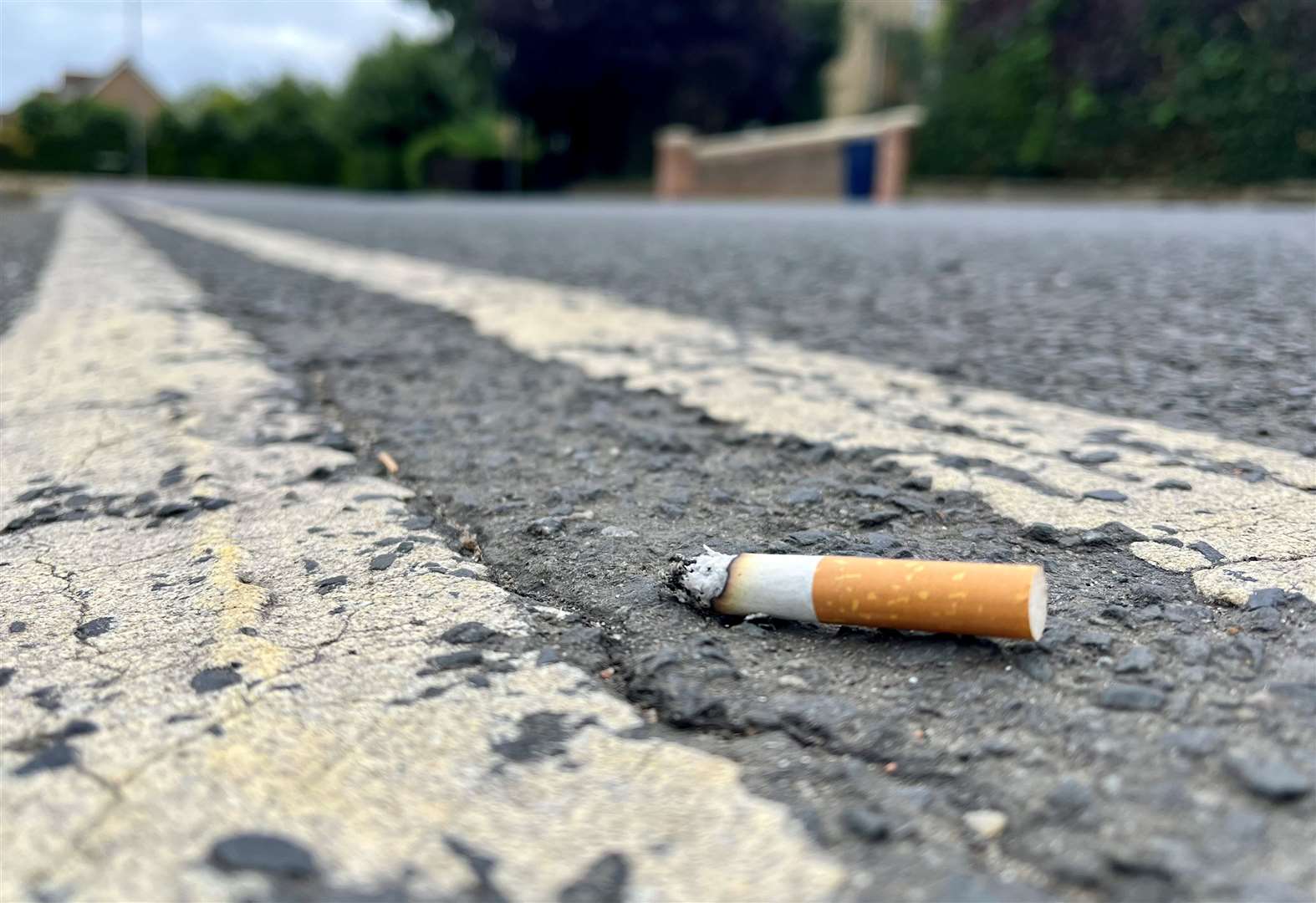 Smokers have been fined for dropping cigarette butts in Medway