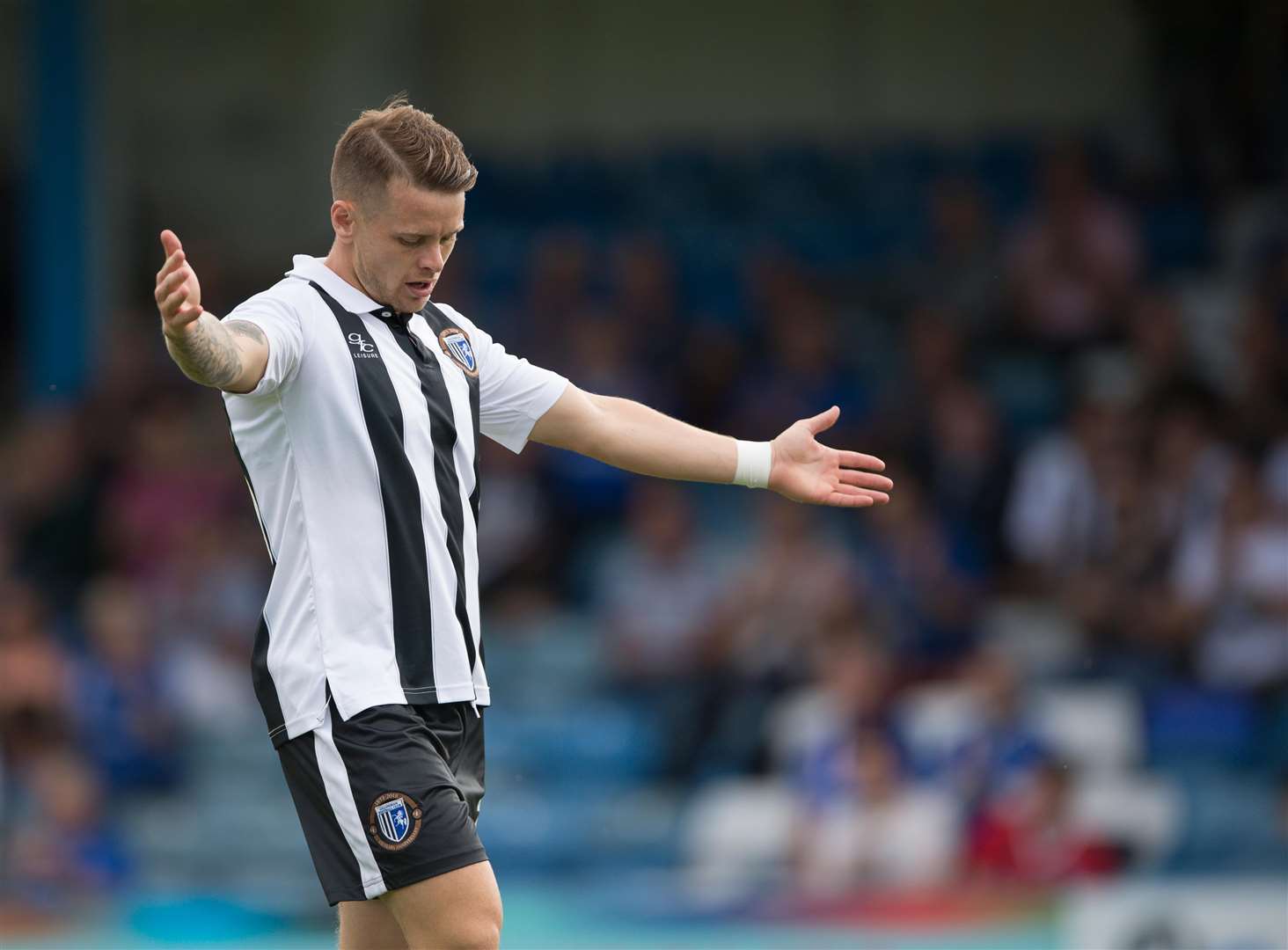 Gillingham midfielder Mark Byrne Picture: Ady Kerry