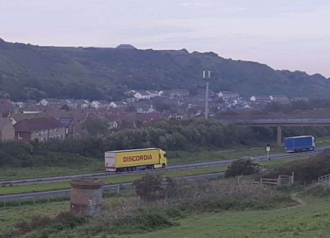 The Aycliffe estate in Dover is close to the A20, with residents previously complaining of noise and pollution from lorries