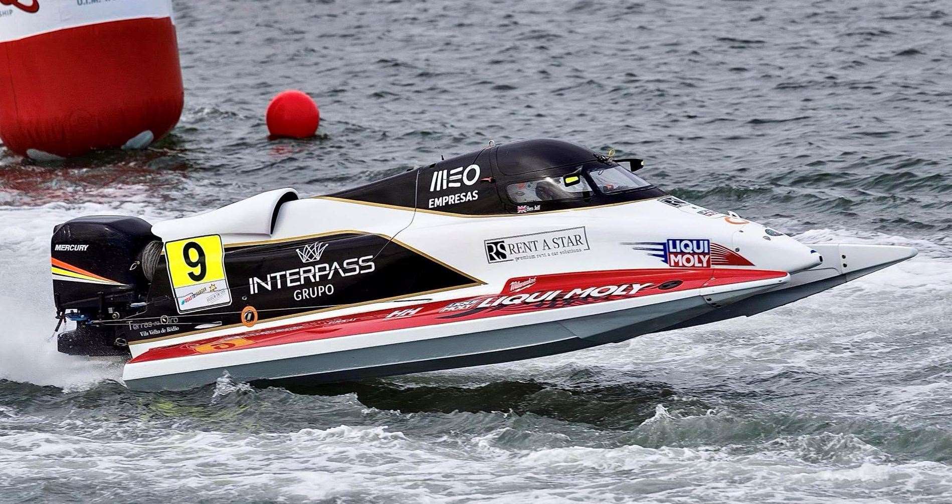 Maidstone's Ben Jelf returns to F1H2O World Championship action for the first time since June. Picture: @Jelf Racing