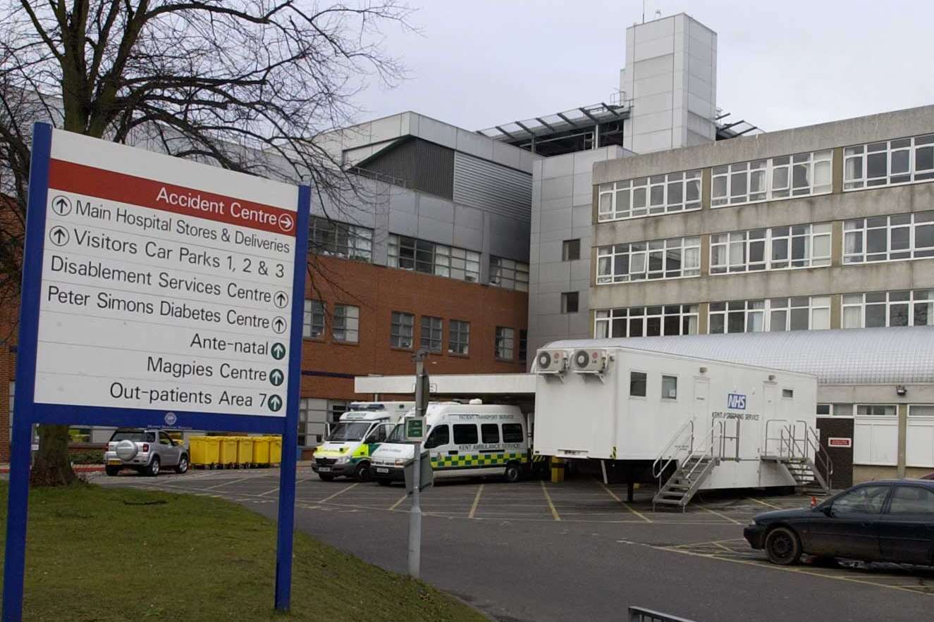 Medway Maritime Hospital. Library image