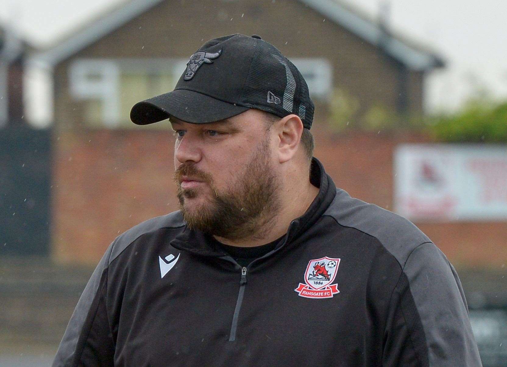 Ramsgate boss Ben Smith. Picture: Stuart Watson