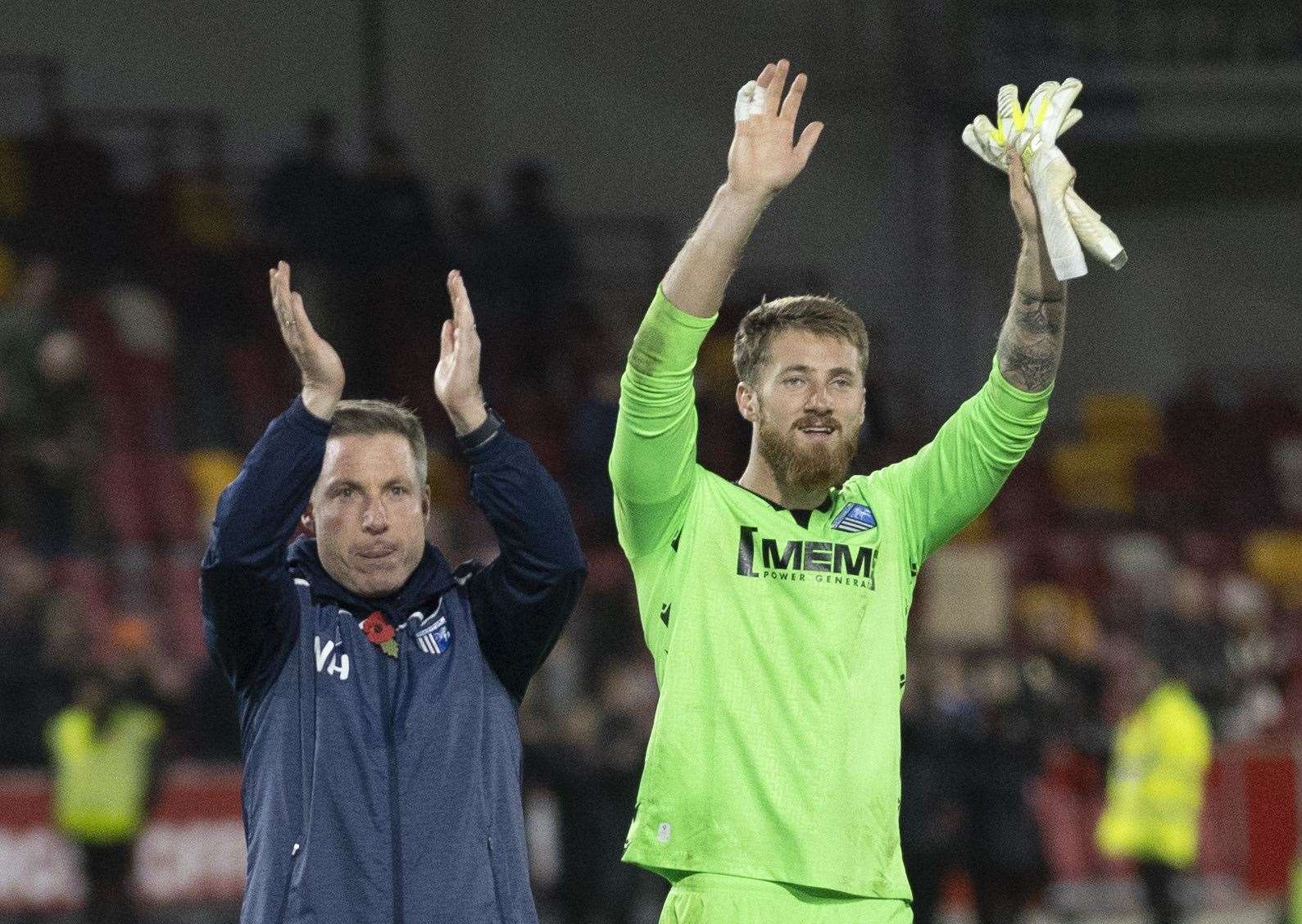 Jake Turner impressed again for the Gills against Brentford in the Carabao Cup Picture: KPI