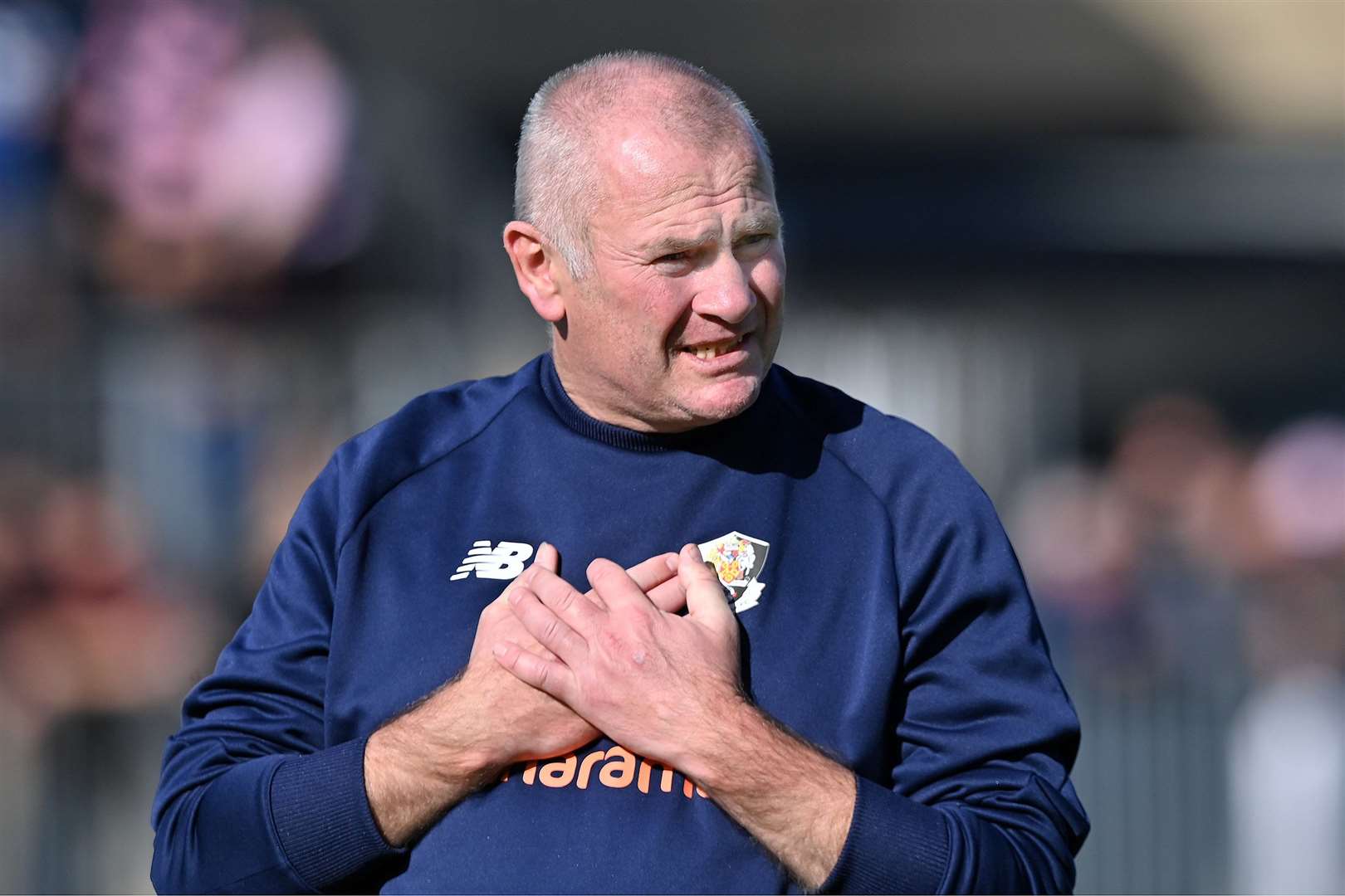 Dartford manager Alan Dowson. Picture: Keith Gillard