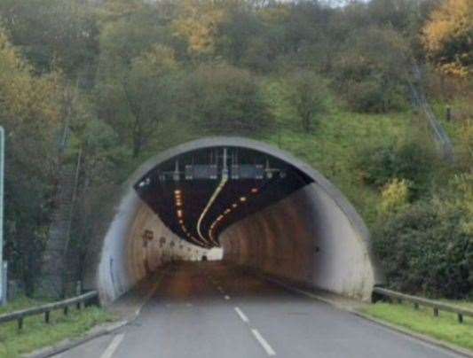 Traffic has been growing at The Roundhill Tunnel at Folkestone