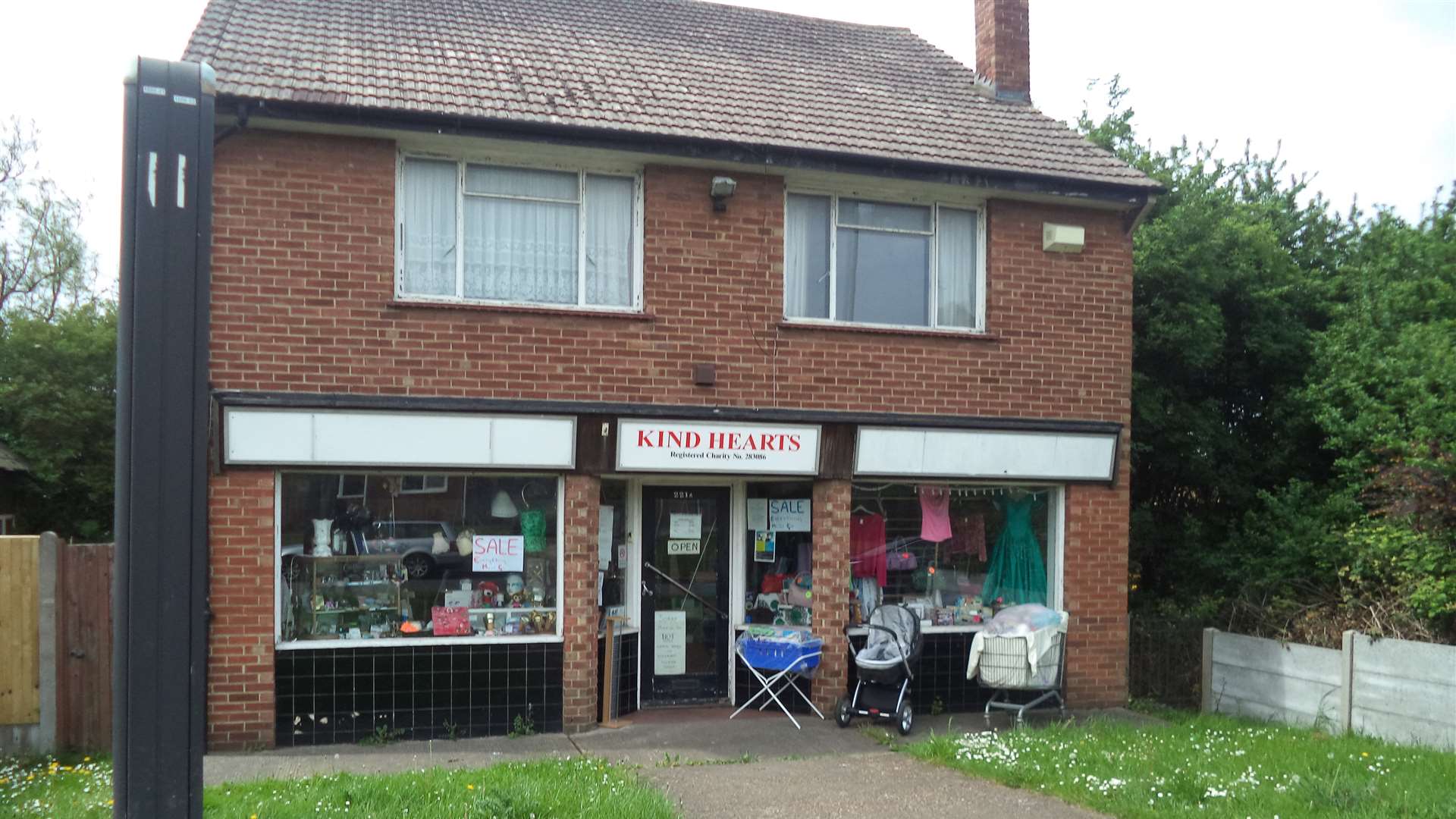 The Kind Hearts charity shop in Sea Street