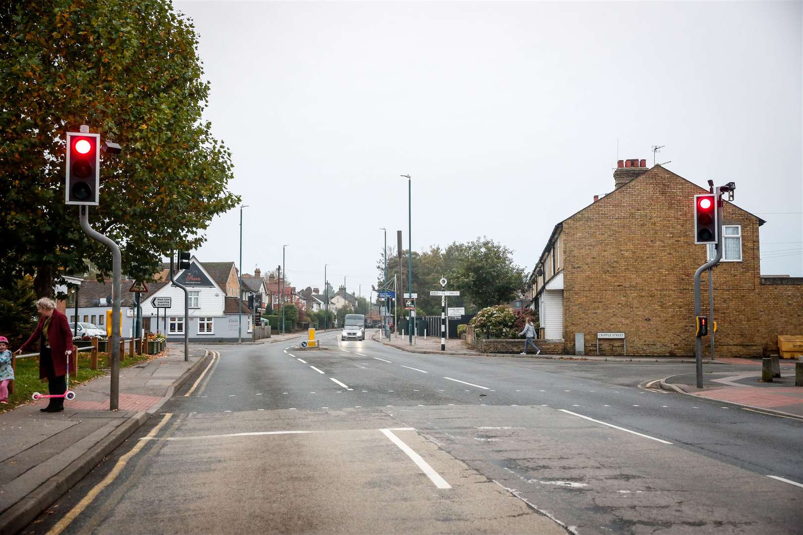 A229 Loose Road junction with Cripple Street/Boughton Lane. Picture: Matthew Walker.