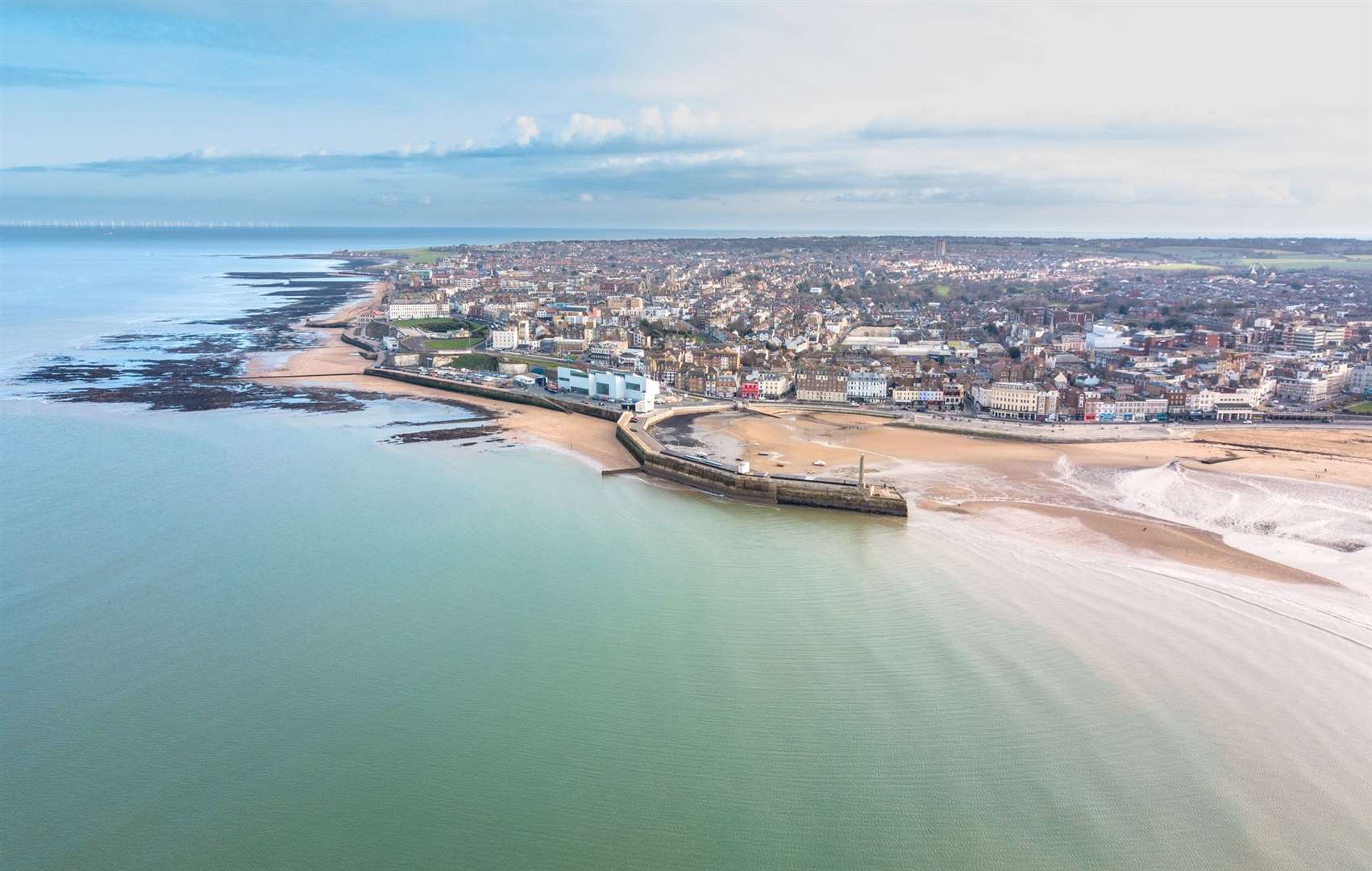 Margate Main Sands has also been given a Blue Flag award