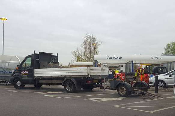 The hump is being lowered. Pic: Stuart Williams