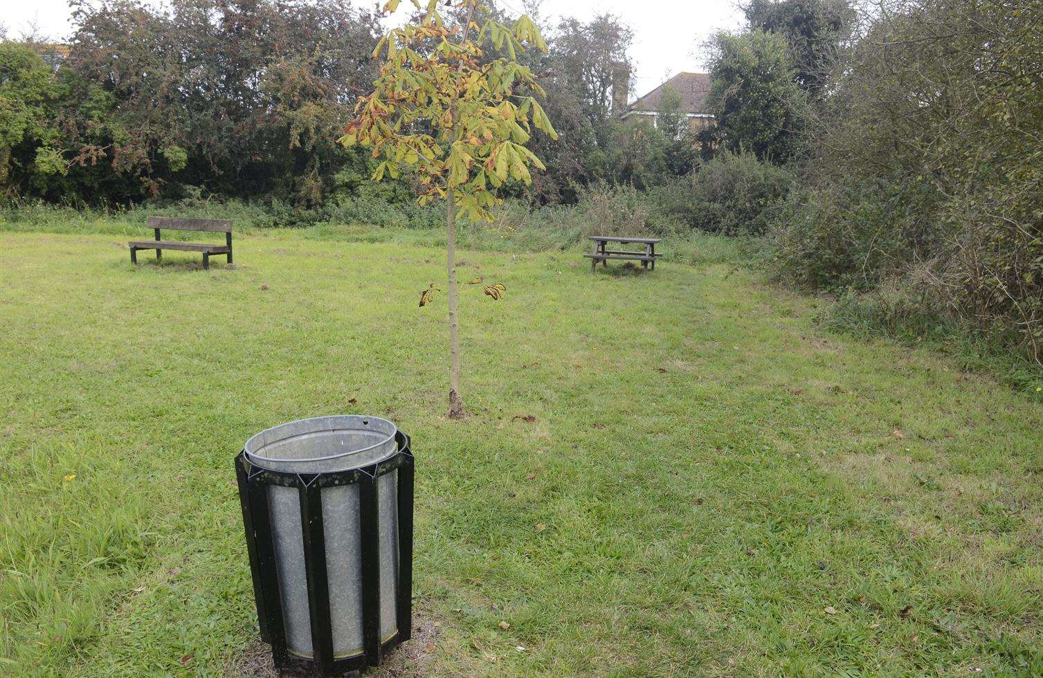 Neighbours report rats scurry about picnic areas in the hospital grounds. Picture: Chris Davey