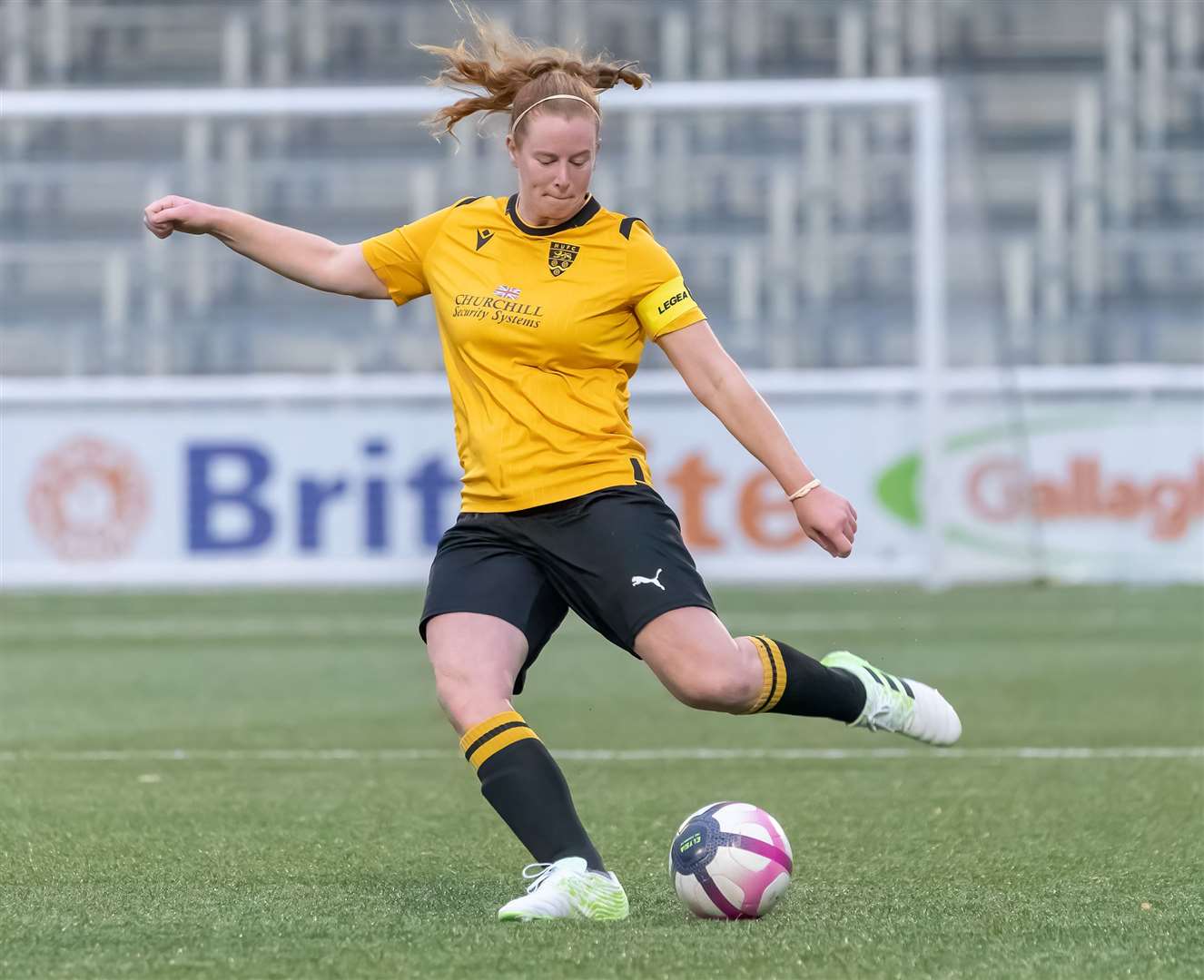 Nikki Waterman captains Maidstone United Women Picture: Helen Cooper