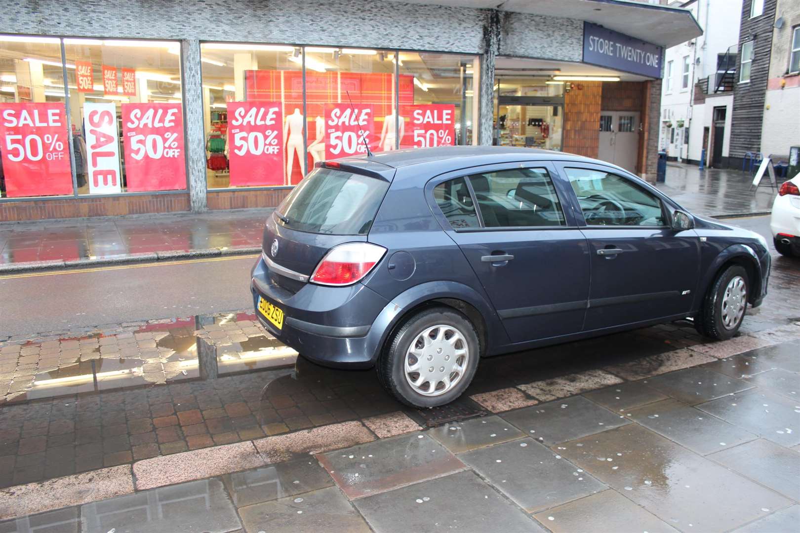 Sheerness High Street has been flooding since January 2016 (5959839)