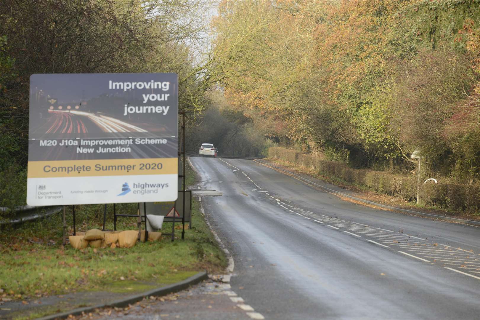 Junction 10a work will continue until summer 2020. Picture: Paul Amos