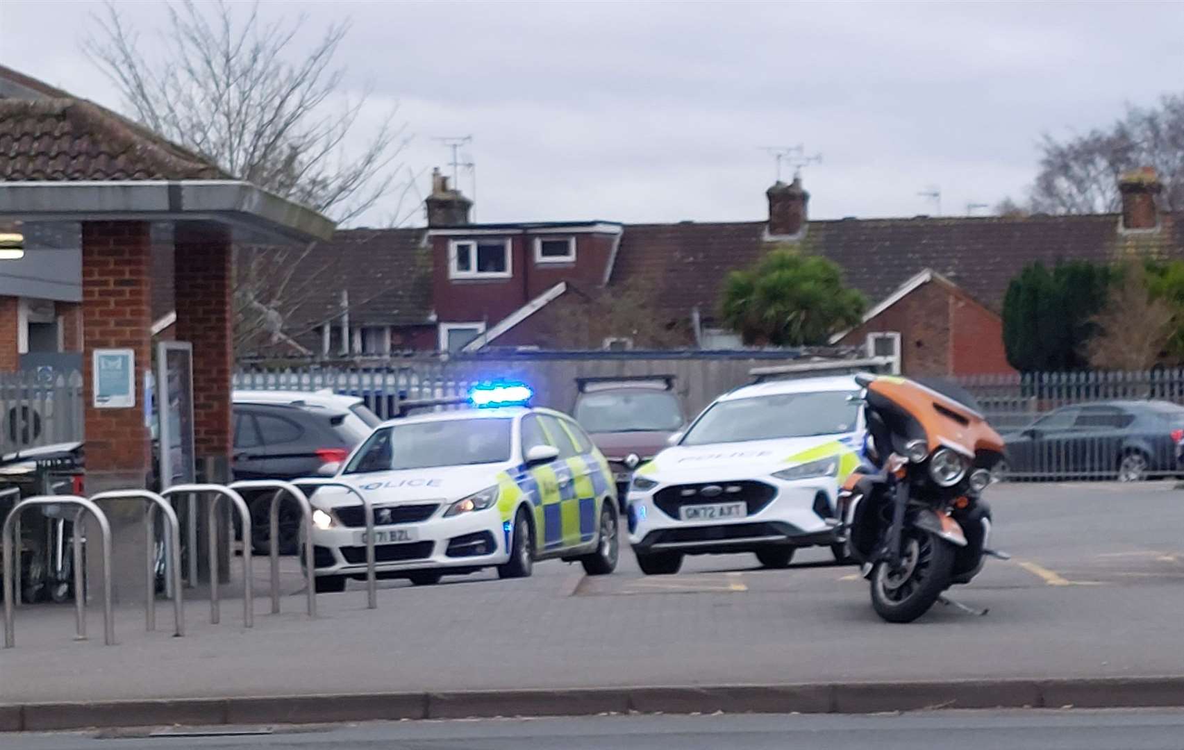 Police were called to Lidl in Ashford after reports of theft