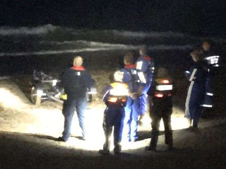 RNLI Ramsgate was called to assist the coastguard. Picture: HM Coastguard Margate