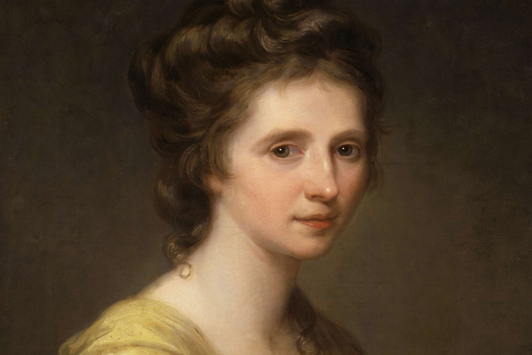 Self portrait by Angelica Kauffman