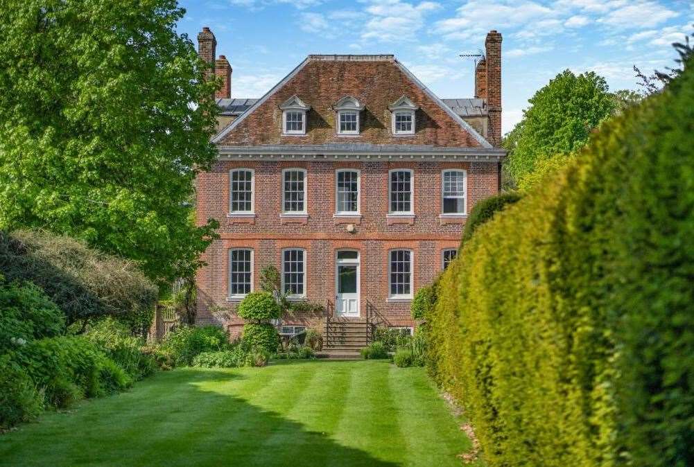 The Old Rectory, Wickhambreaux is "a very fine example of Queen Anne architecture". Picture: Rightmove/Strutt and Parker