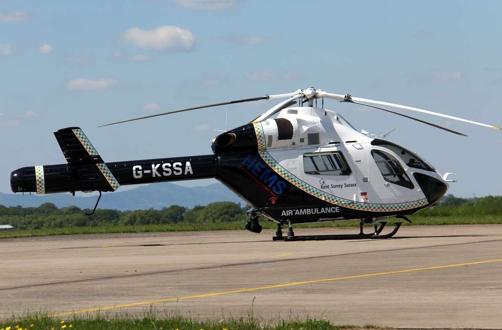 Kent Air Ambulance (stock photo)