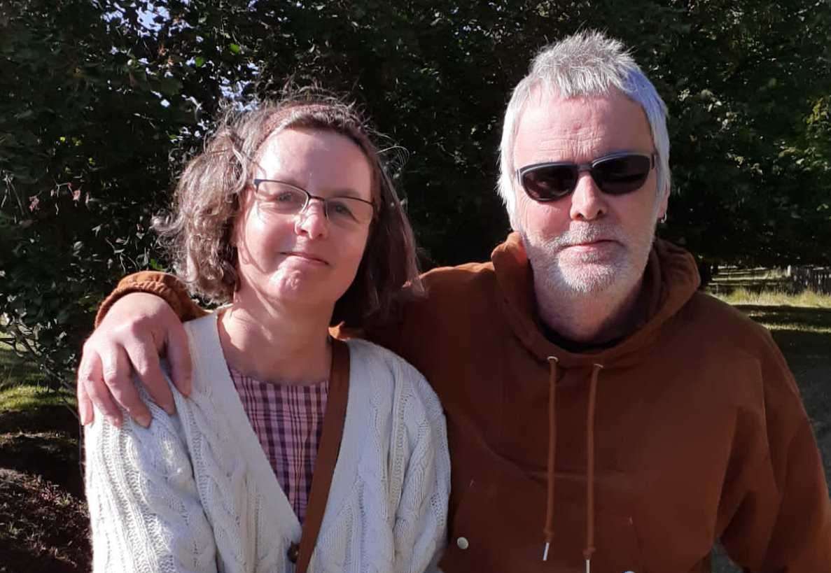 Rob Boxall, 57, and his wife Mandy, 61, are still shielding from Covid. Picture: Rob Boxall