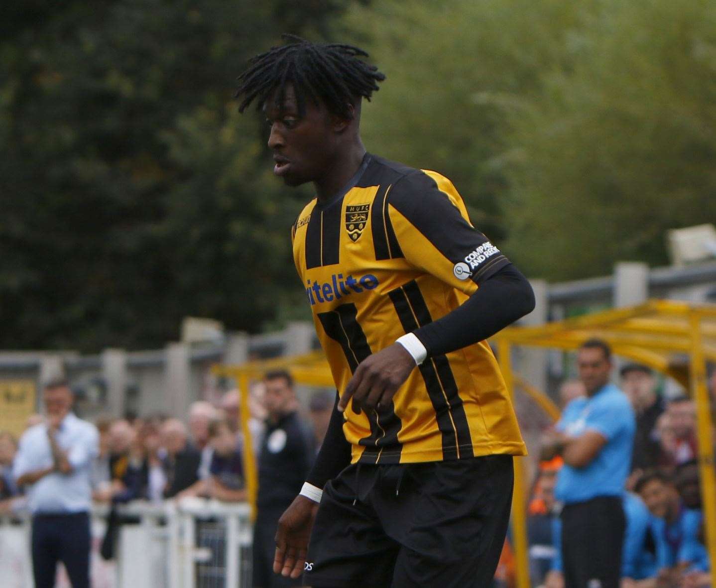 Andre Coker has left Maidstone Picture: Andy Jones