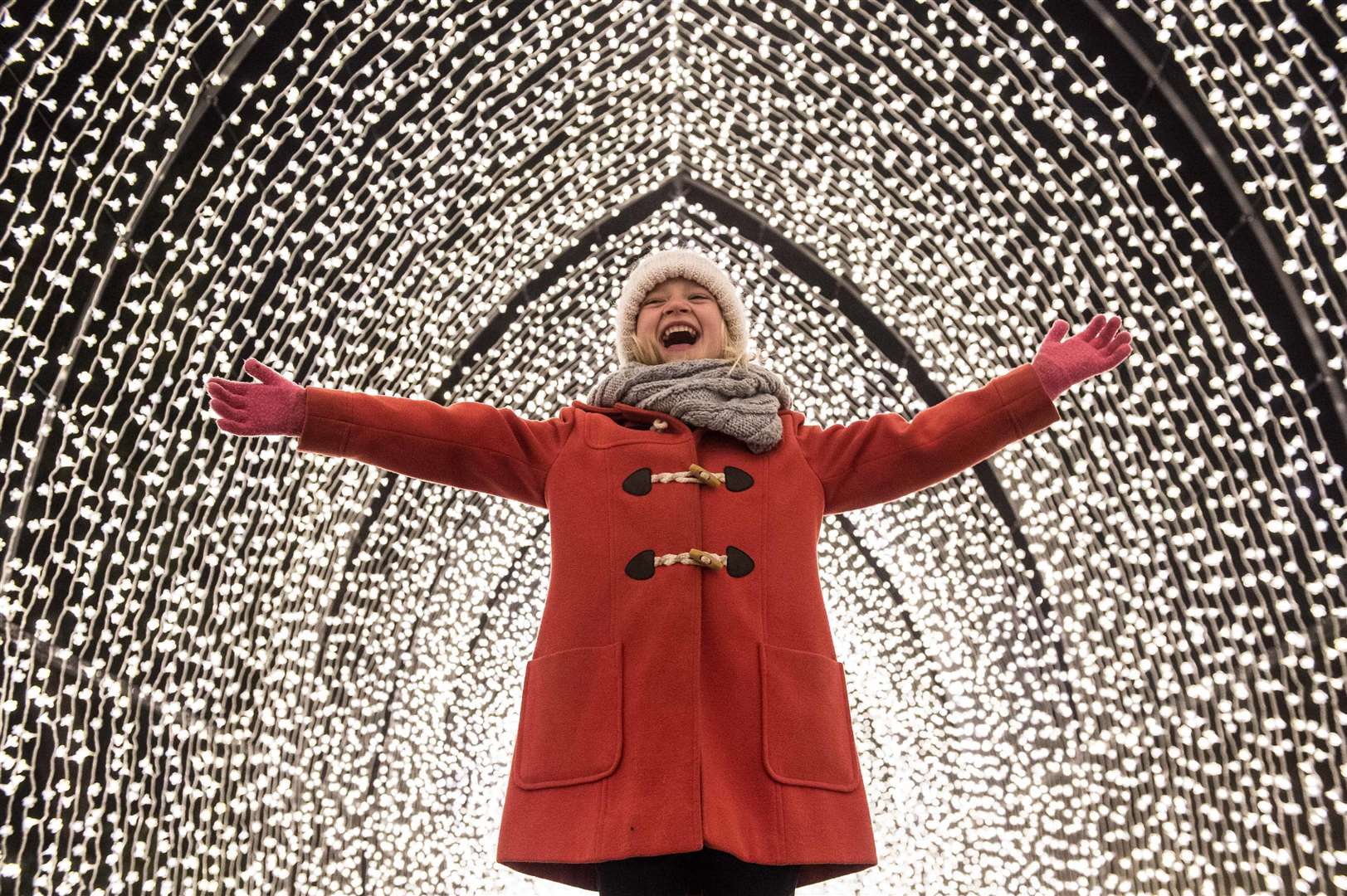 Lights at Christmas at Bedgebury Picture: W Marr