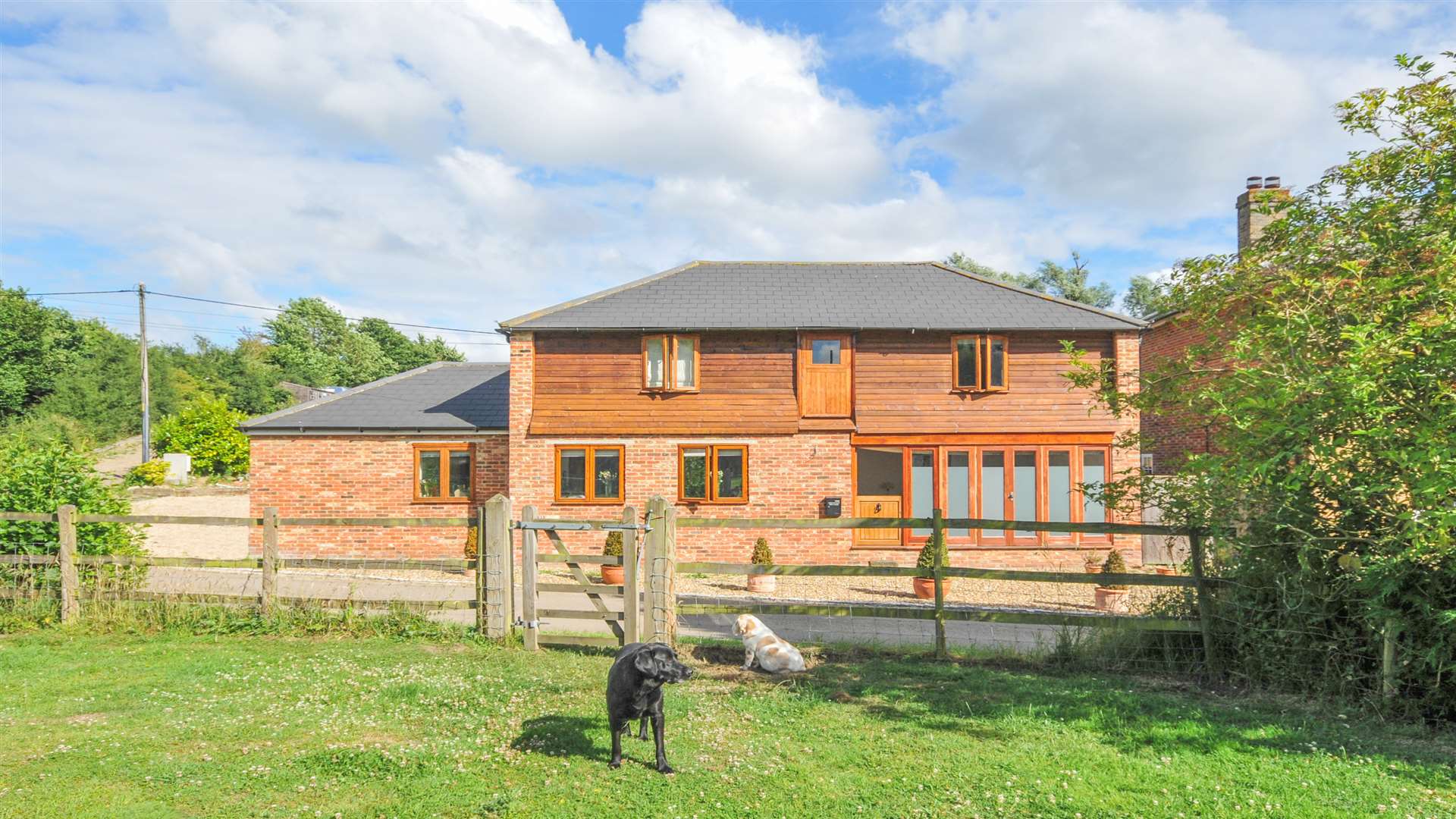 The property in Chegworth Road, Harrietsham, near Maidstone