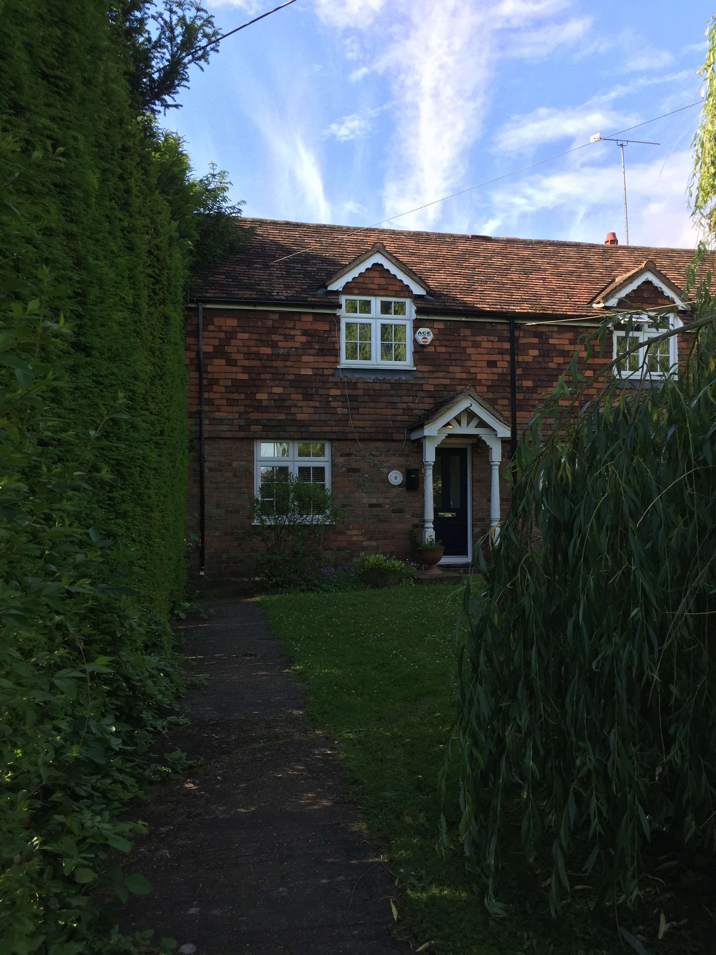 Cllr Tony Searles' home in Egerton Avenue