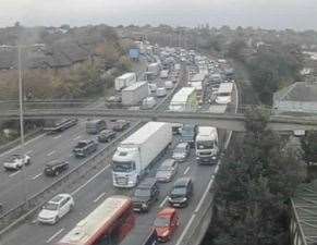 Queues are forming near the Dartford Crossing. Picture: National Highways