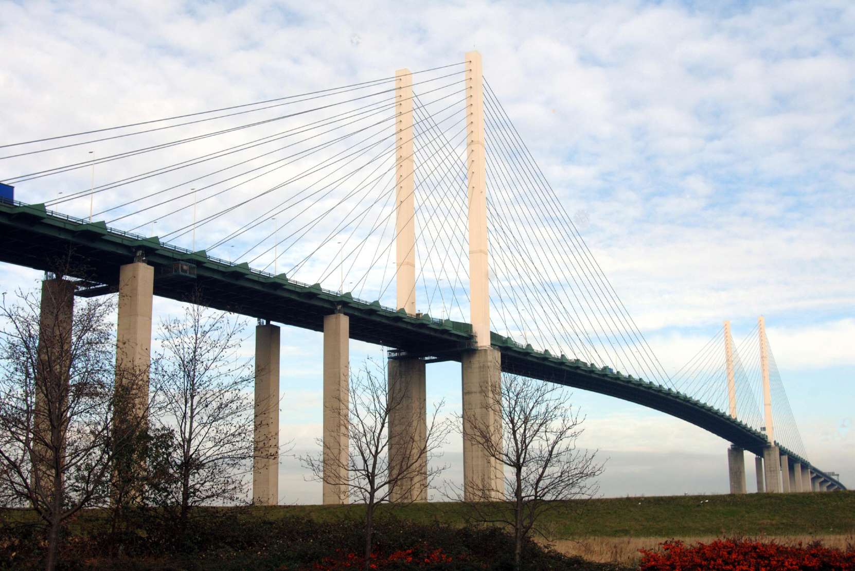 The Queen Elizabeth II Bridge at Dartford