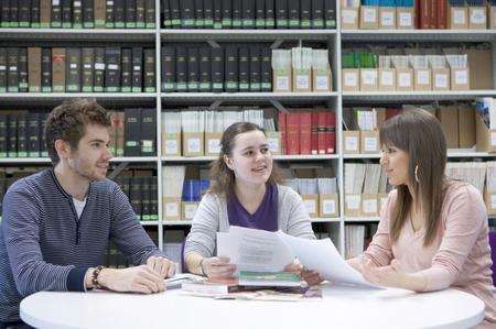 Students at Canterbury Christ Church University