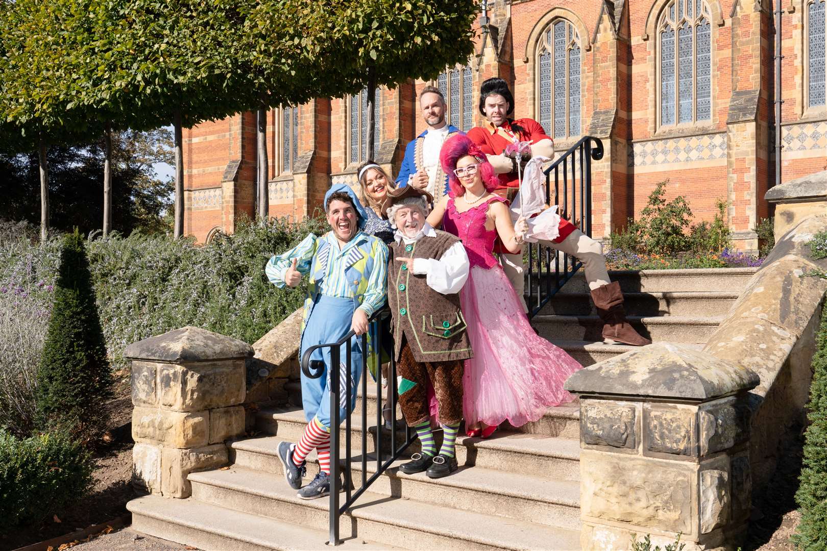 The cast of the Beauty and the Beast panto which will run at the EM Forster Theatre this Christmas. Picture: Wicked Productions