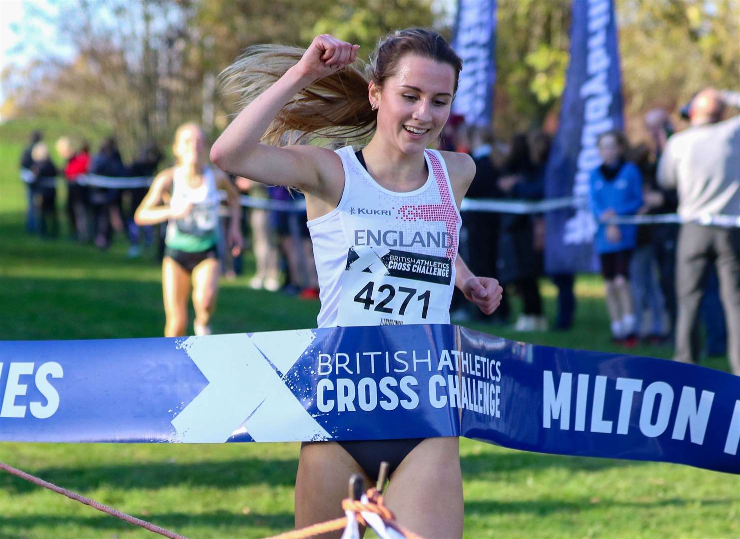 Alex Millard of Invicta East Kent at the British Athletics Cross Challenge